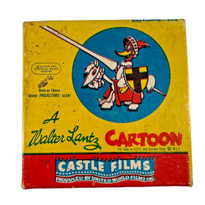 Vintage Walter Lantz Castle Films 8MM Home Movie "#488 BRAT CAT"